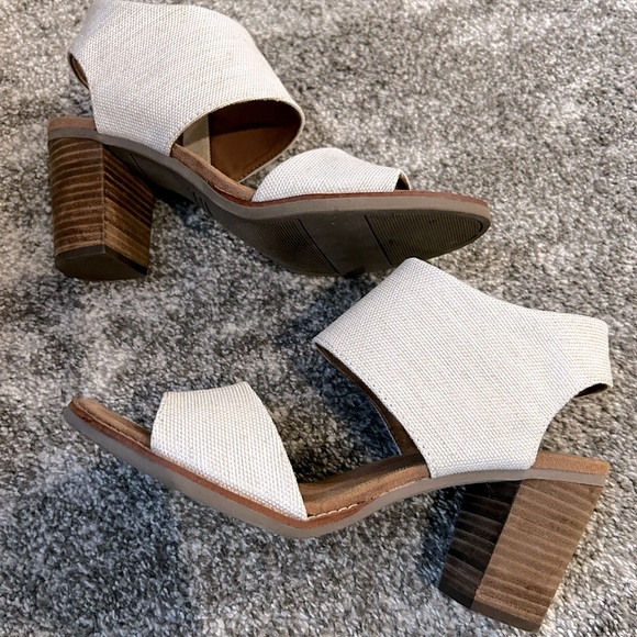 Toms Shoes - Toms Majorca Cut Out Heel Off White